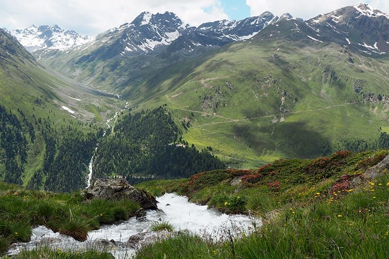 Kaunertal Sommerurlaub Tiroler Berge